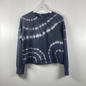Tie Dye Cropped Sweatshirt